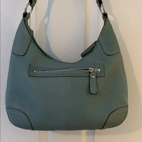 Vintage Coach Hamilton Pebbled Leather Hobo - Picture 7 of 11